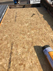 Flat roofing - boarding